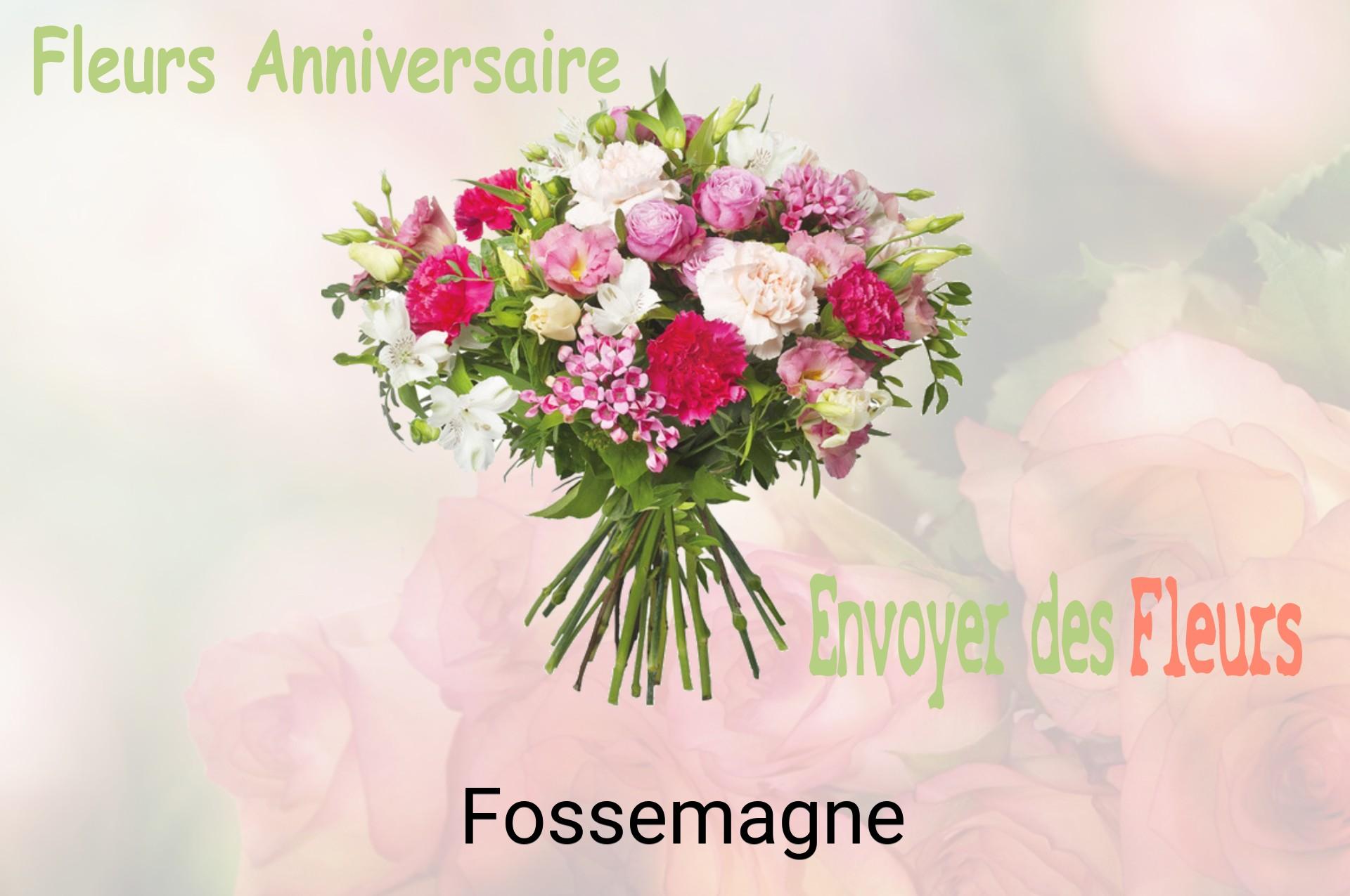 Bouquet de fleurs d’anniversaire livré à Fossemagne